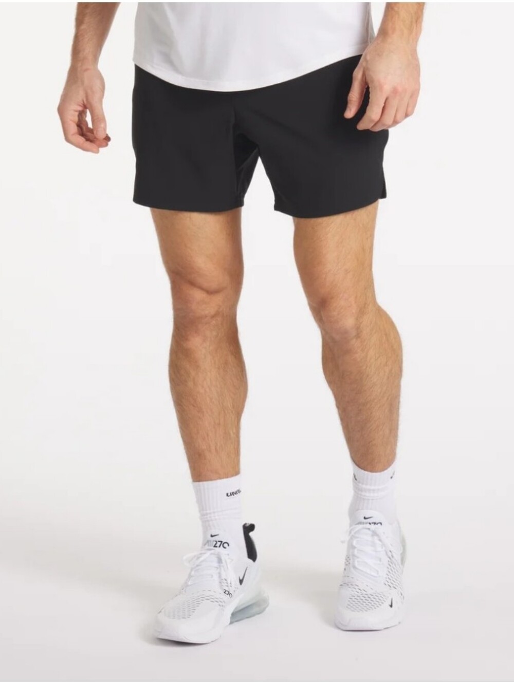 UNRL Stride Short 5.5" Black Men's Large Activewear Gym Workout